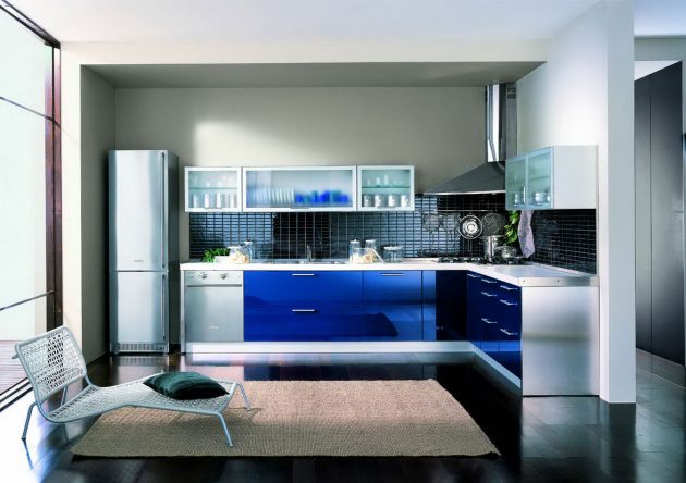 Blue In The Kitchen- 18 Ideas To Prove You That It Is The Right Choice