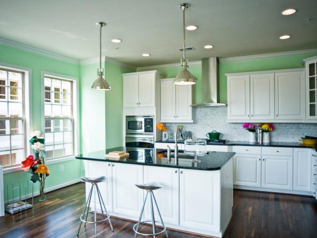 How To Choose The Right Color For The Kitchen's Walls