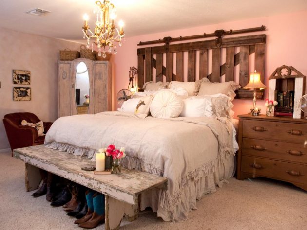 17 Marvelous Bed Headboard Designs That You Can Do In Your Free Time