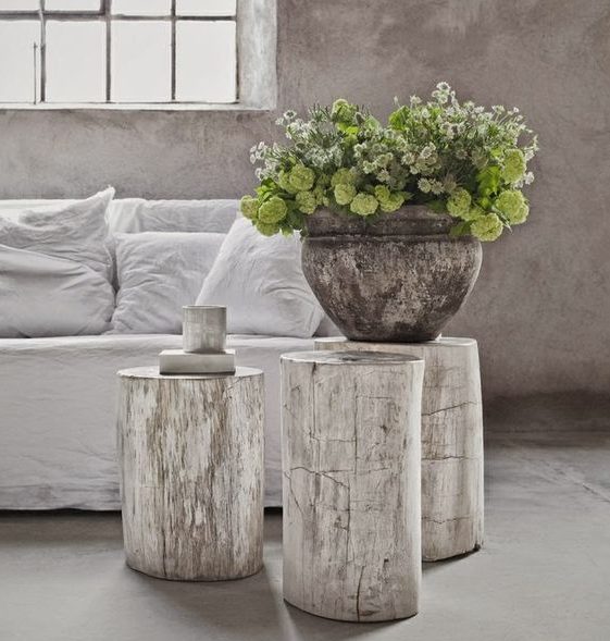 18 Outstanding Tree Stump Decorations To Add Rustic Touch In The Home