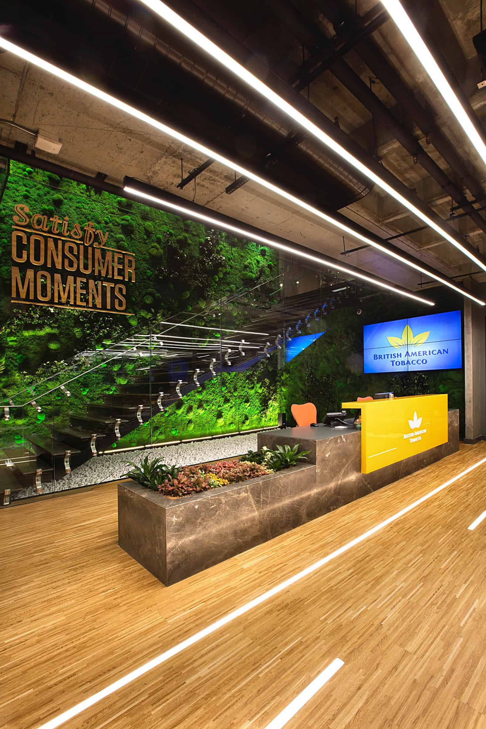 British American Tobacco Turkey Headquarters, Maslak, İstanbul, Türkiye British American Tobacco Turkey Headquarters, Maslak, İstanbul, Türkiye