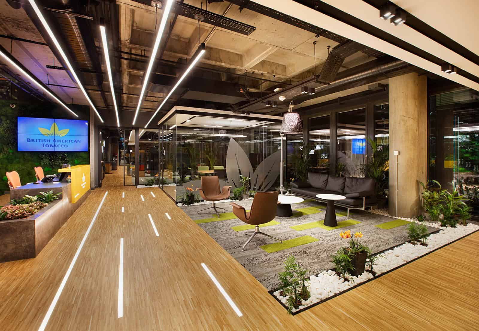 British American Tobacco Turkey Headquarters, Maslak, İstanbul, Türkiye British American Tobacco Turkey Headquarters, Maslak, İstanbul, Türkiye