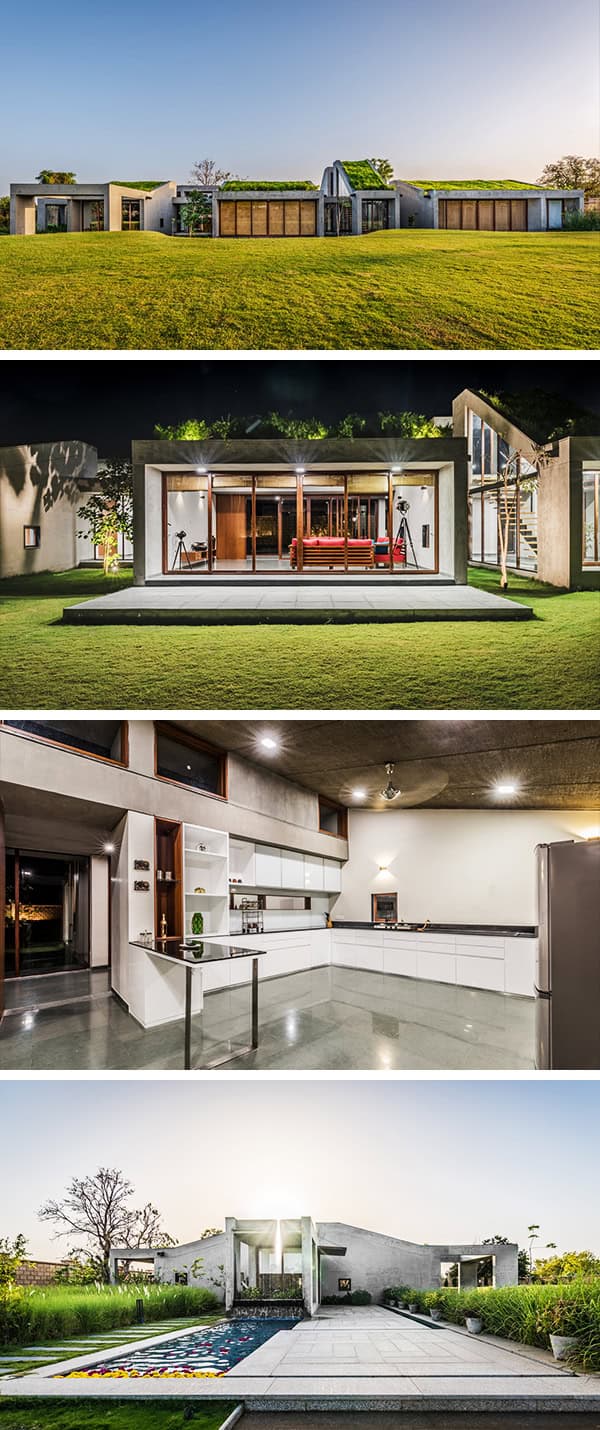 Outhouse by MISA Architects in Vansajada, India