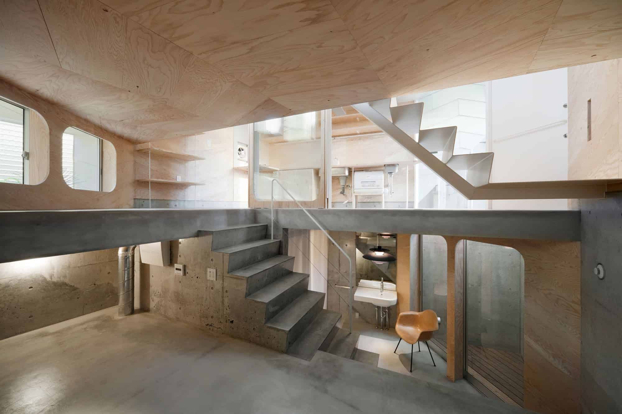 Tiny Tsubomi House by FLATHOUSE Spans Across 7 Levels in Tokyo, Japan Tiny Tsubomi House by FLATHOUSE Spans Across 7 Levels in Tokyo, Japan
