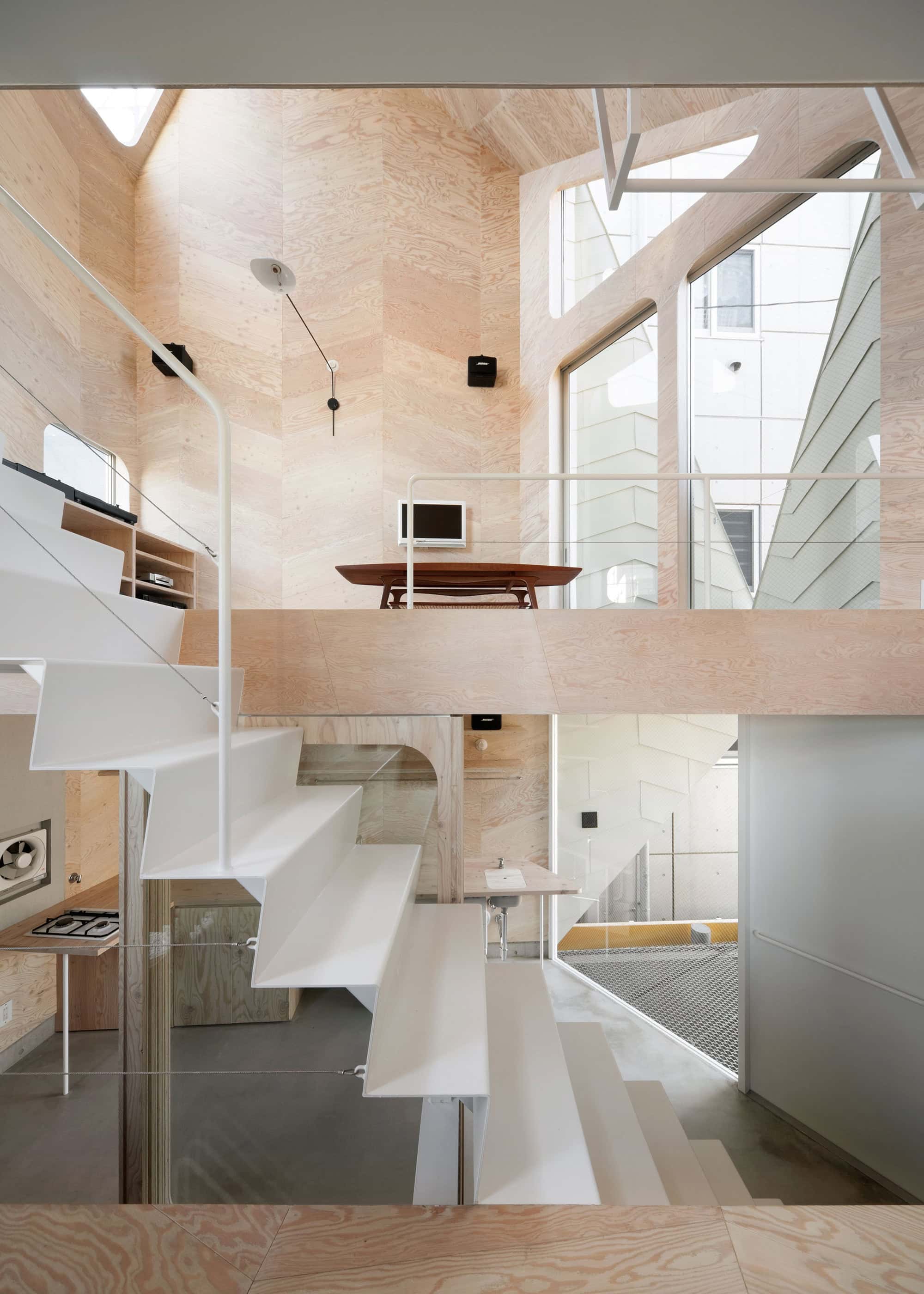 Tiny Tsubomi House by FLATHOUSE Spans Across 7 Levels in Tokyo, Japan Tiny Tsubomi House by FLATHOUSE Spans Across 7 Levels in Tokyo, Japan