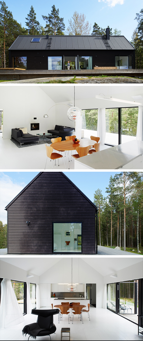 Villa Wallin by Erik Andersson Architects On The Island of Yxlan in Sweden