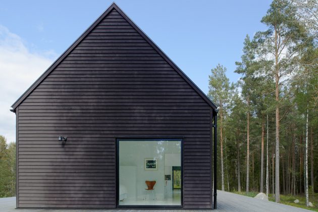 Villa Wallin by Erik Andersson Architects On The Island of Yxlan in Sweden