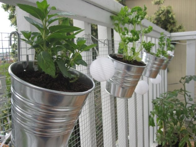 14 Practical Ideas For Creating Functional Balcony Herb Garden