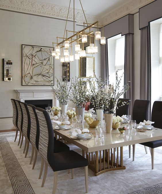 18 Fascinating Ideas For Decorating The Dining Room From Your Dreams