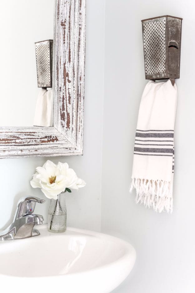 11. Box Grater Towel Rack 11. Box Grater Towel Rack