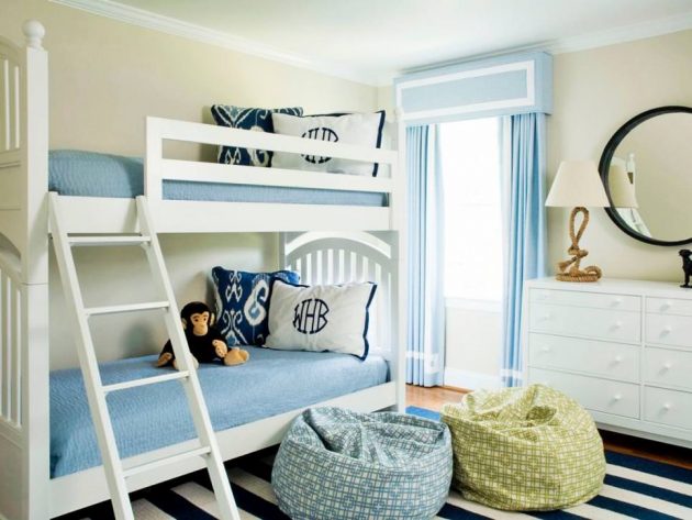 18 Creative Solutions For Decorating Child's Room For More Kids