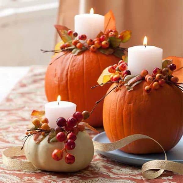 17 Fascinating DIY Candle Holders In The Spirit Of The Fall 17 Fascinating DIY Candle Holders In The Spirit Of The Fall
