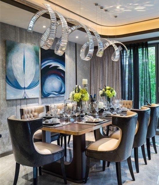 18 Fascinating Ideas For Decorating The Dining Room From Your Dreams