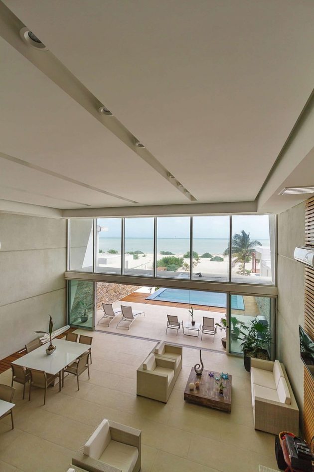 Casa JLM by Enrique Cabrera Arquitecto in Chicxulub, Mexico