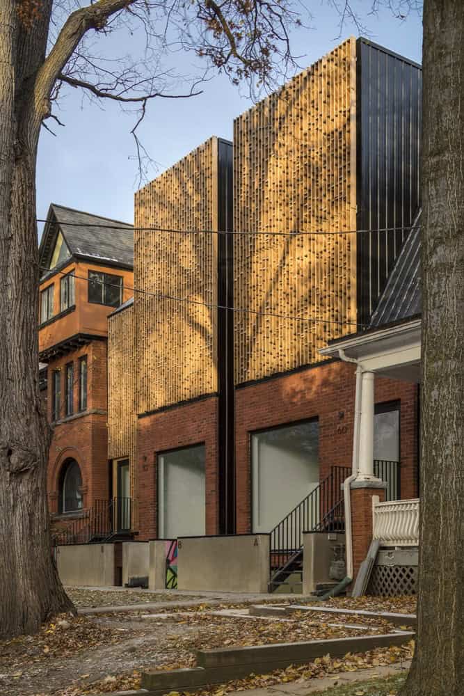 Double Duplex by BatayCsorba Architects in Toronto, Canada