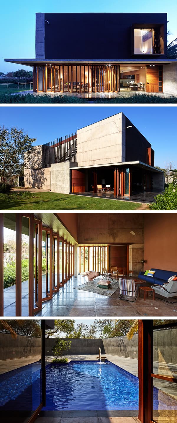 Shadow House by Samira Rathod Design Associates in Mumbai, India
