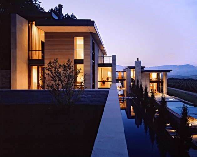 Sonoma Vineyard Estate by Aidlin Darling Design in California