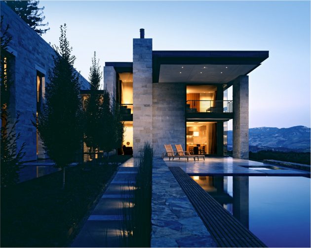 Sonoma Vineyard Estate by Aidlin Darling Design in California