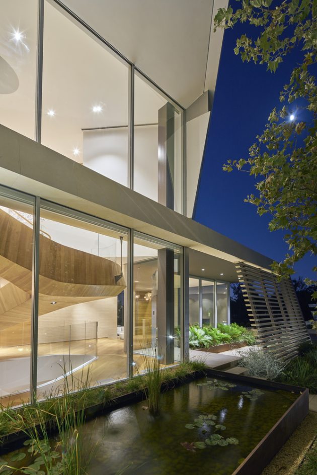 Tree Top Residence by Belzberg Architects in Los Angeles, California