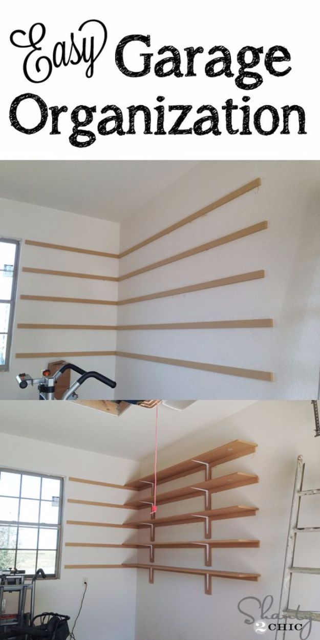 15 Absolutely Clever DIY Ideas That Will Organize Your Garage