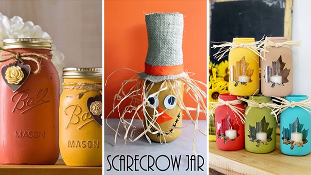 15 Delightful Mason Jar Crafts You Should Make This Fall