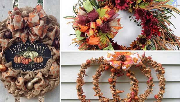 15 Dramatic Handmade Thanksgiving Wreath Designs You Need To Have