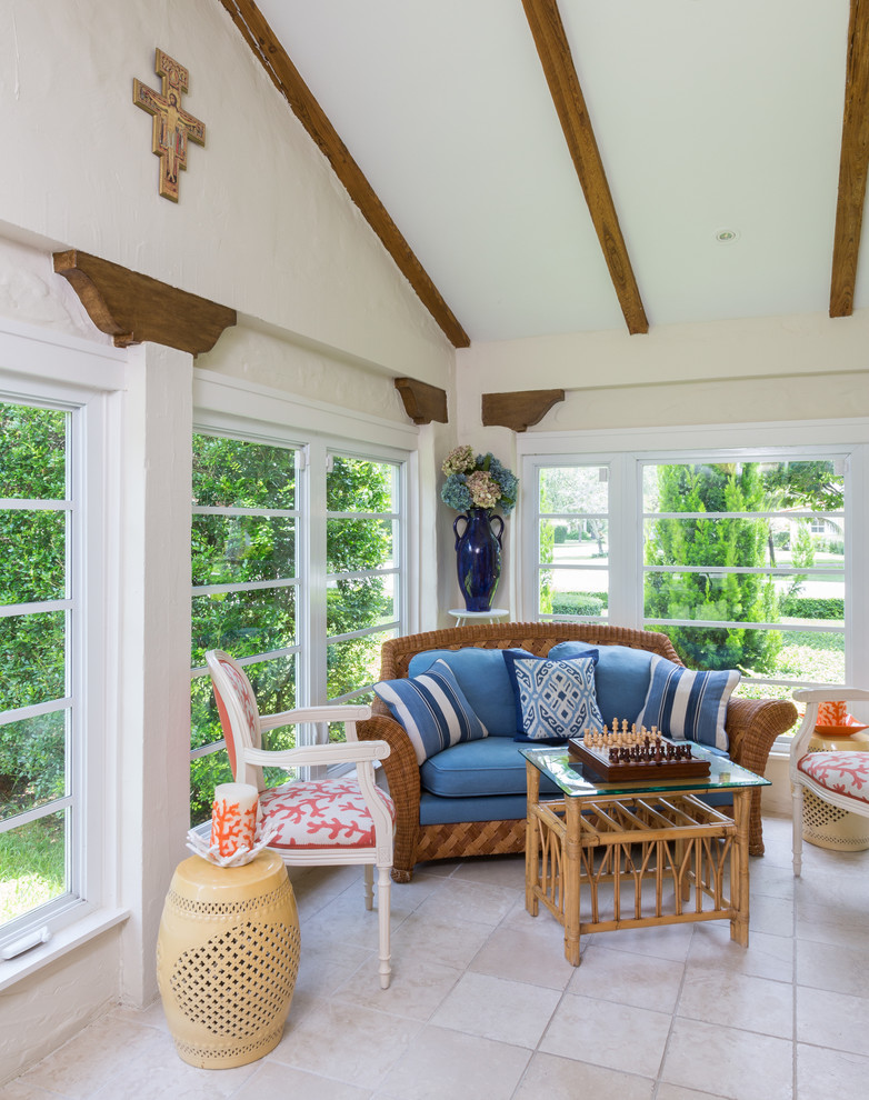15 Outstanding Mediterranean Sunroom Ideas You Need To See