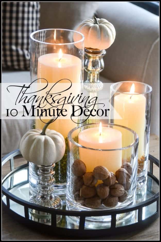 12. Thanksgiving 10 Minute Decor 12. Thanksgiving 10 Minute Decor