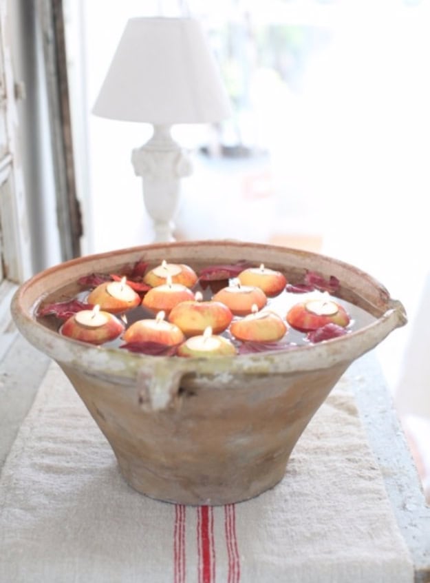9. Floating Apple Candle Vase 9. Floating Apple Candle Vase