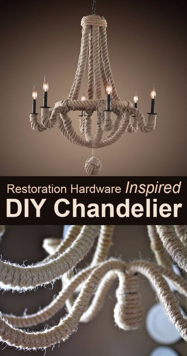 16 Amazing DIY Ways To Makeover Your Boring Chandeliers