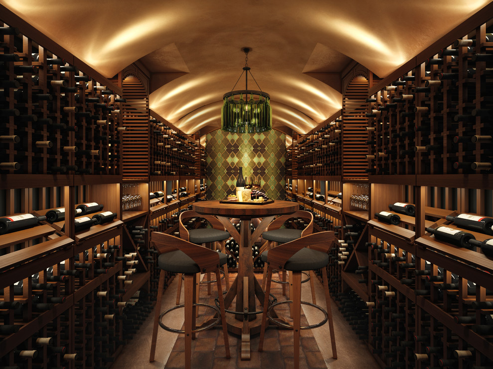 20 Absolutely Glorious Mediterranean Wine Cellar Designs