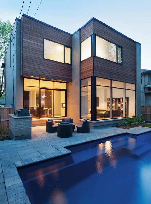 Fraser Residence by Christopher Simmonds Architects in Ottawa, Canada