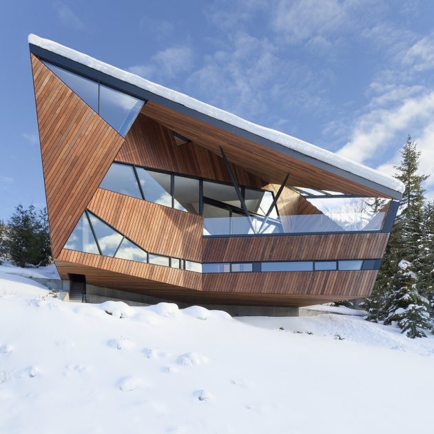 Hadaway House by Patkau Architects in Whistler, Canada