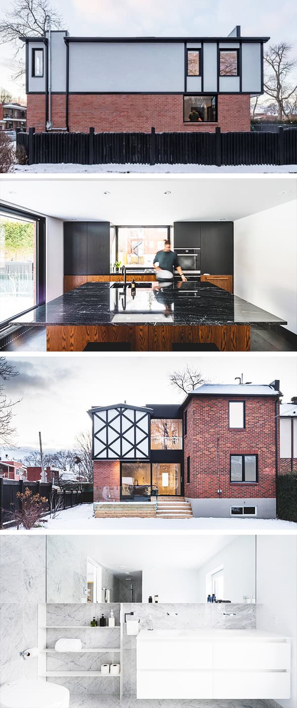 La Cardinale Residence by L. McComber Architects in Montreal, Canada