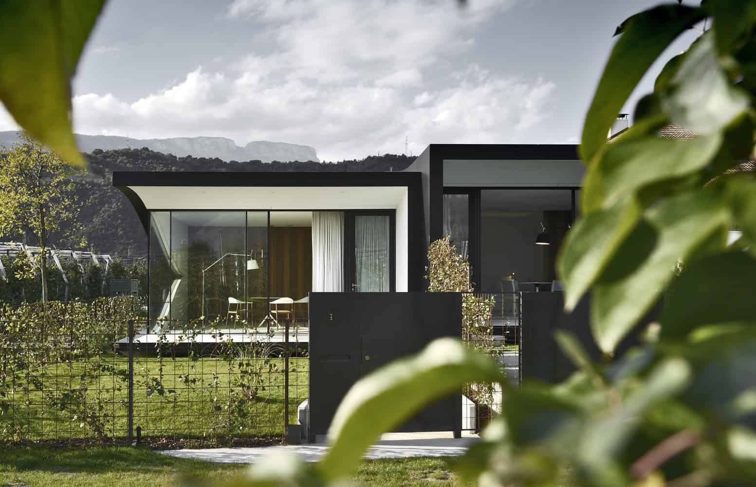 Mirror Houses by Peter Pichler Architecture in Bolzano, Italy