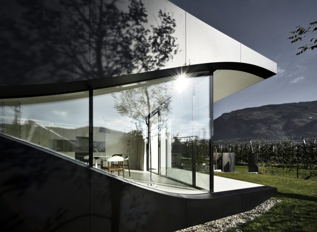 Mirror Houses by Peter Pichler Architecture in Bolzano, Italy