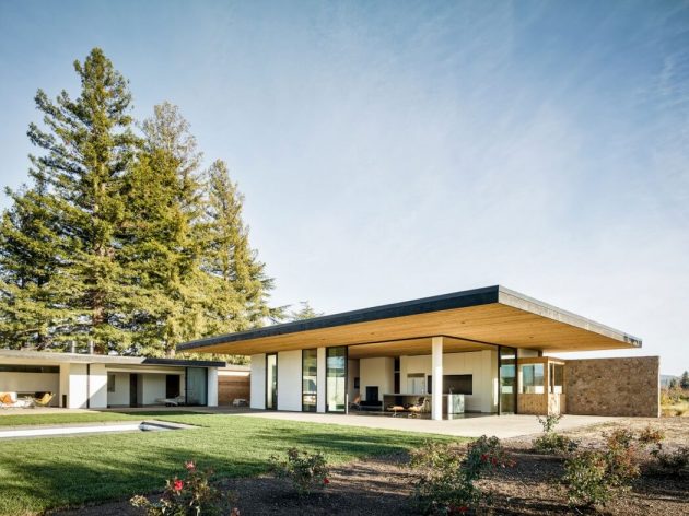 Oak Knoll Residence by Jørgensen Design in California, USA