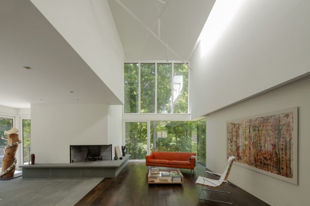 Red Rock House by Anmahian Winton Architects in New York, USA