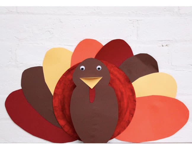 6. Paper Plate Turkey 6. Paper Plate Turkey