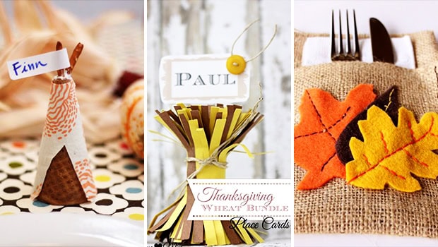 15 Awesome DIY Thanksgiving Table Decor Projects Your Kids Can Help Out With