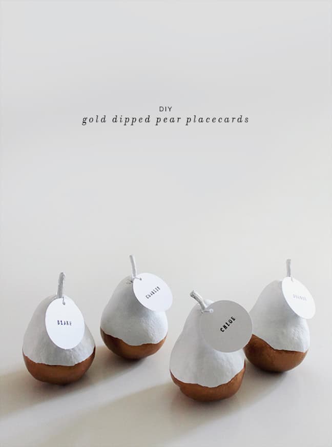 10. Pear Perfect Place Cards 10. Pear Perfect Place Cards