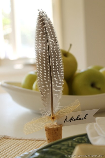 15 Creative DIY Place Cards That You Should Consider Using This Thanksgiving