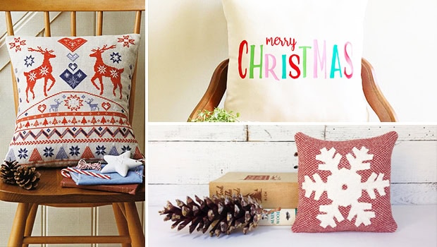 16 Adorable Handmade Christmas Pillow Designs Your Holiday Decor Lacks