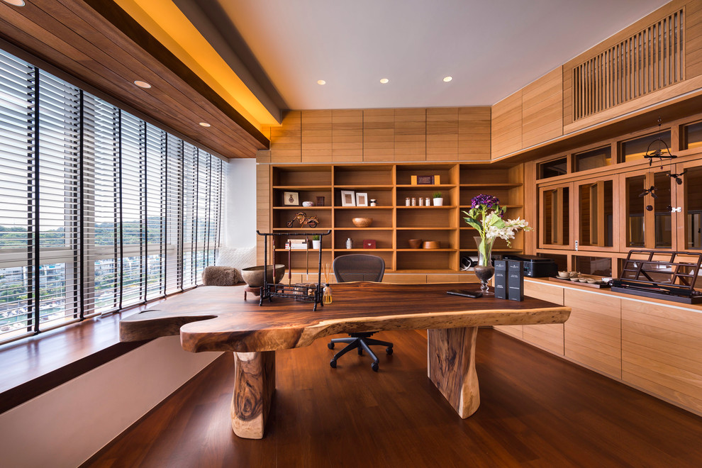 20 Sophisticated Asian Home Office Designs That Are As Elegant As They Are Practical