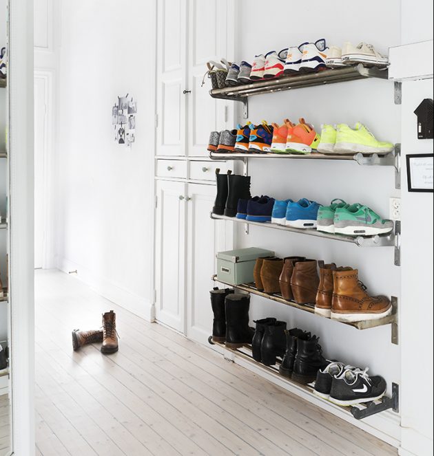 17 Magnificent DIY Shoe Storage Ideas For Effective Organization Of The Space