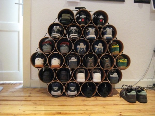 17 Magnificent DIY Shoe Storage Ideas For Effective Organization Of The Space