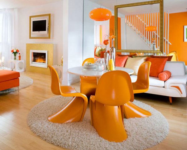 Autumn Refreshment In The Home- 16 Orange Interior Designs