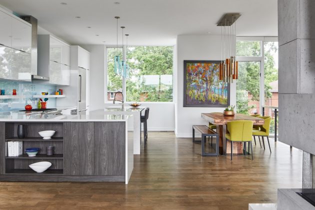 Canal Terrace House by Christopher Simmonds Architect in Ottawa, Canada