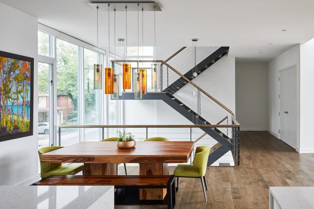 Canal Terrace House by Christopher Simmonds Architect in Ottawa, Canada