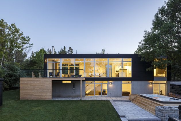 Dunrobin Shore Residence by Christopher Simmonds Architect in Ottawa, Canada